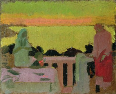 On the Balcony at Silencio, or Marthe and Marie in Silence by Maurice Denis